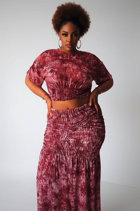 Robe dos-nu imprimé africain