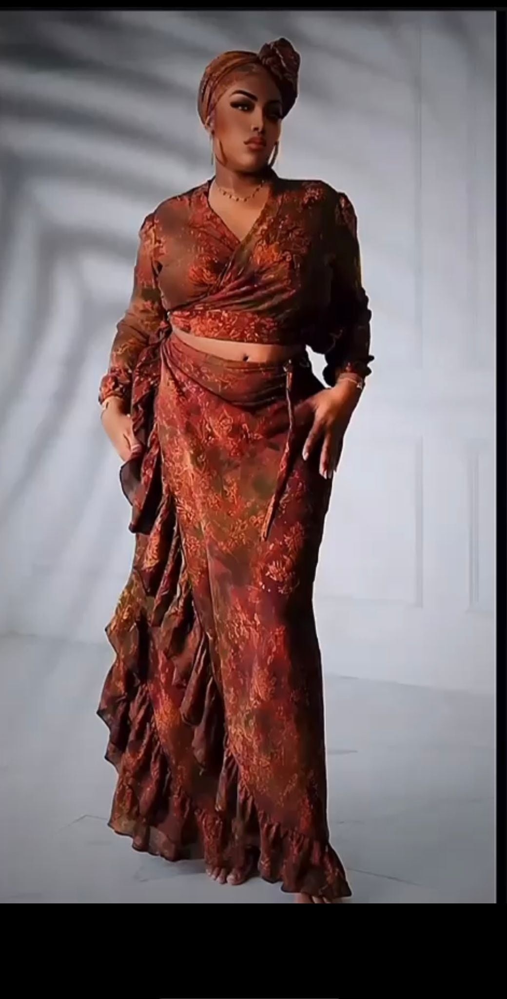 Robe dos-nu imprimé africain